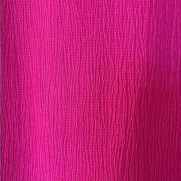 Calvin Klein Top Women’s L Pink V-Neck Blouse Flutter Sleeve Office Work Career - Picture 7 of 12